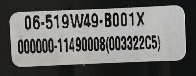 CONTROL REMOTO ORIGINAL PARA SMART TV SPELER / 06-519W49-B001X / JH-11490 / MODELOS 55E4900FS / 55S4800FS / 55E4900FS / 55S4800FS - Imagen 2